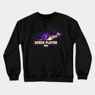 DerekPlayerOne snail Crewneck Sweatshirt